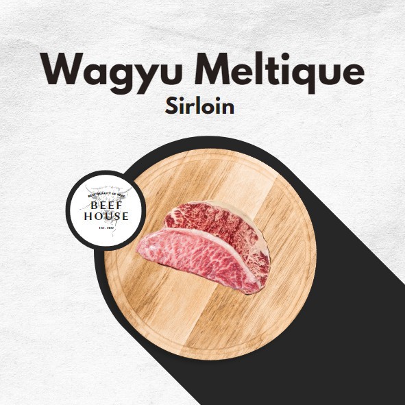 Daging Sapi Wagyu meltique Sirloin 200g Daging Sapi Wagyu meltique Sirloin 200g
